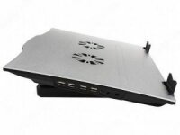 Подставка охлаждающая Gembird NBS-5 (silver)